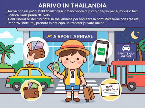 Arrivo Thailandia