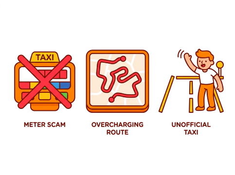 Thailand Taxi scams