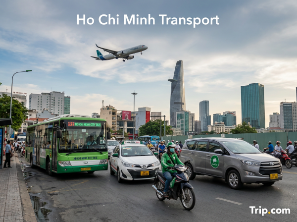 Ho Chi Minh City Transport Guide 2026: Grab, Taxis & Travel Tips | Trip.com