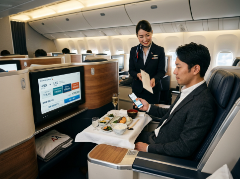 アメリカン航空のビジネスクラスの料金相場と安く予約する方法