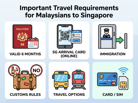 Travel to Singapore.