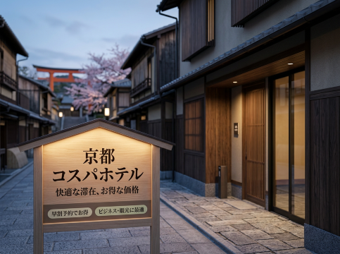 京都のコスパホテルを安く予約するコツ