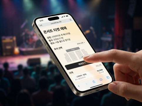 콘서트 티켓 예매