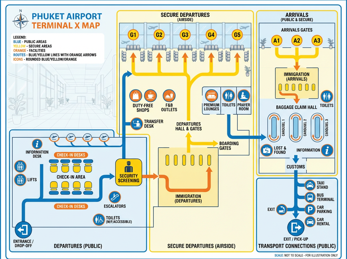 Terminal X Map