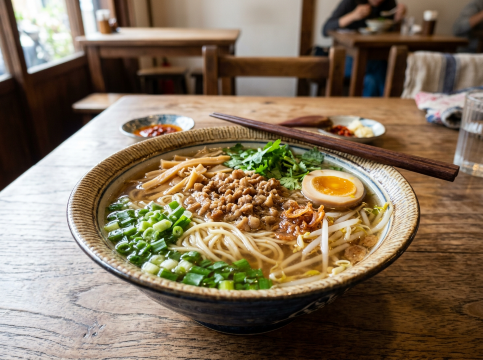 차오마오 면 (밀짚모자 국수)