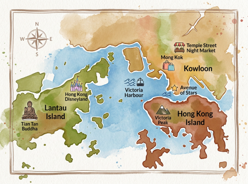 **HK Travel Map**