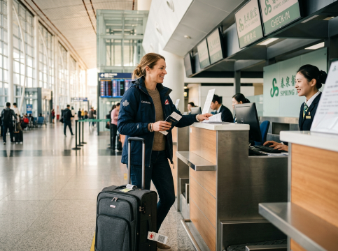 Domestic vs. International Spring Airlines Flight Baggage Differences