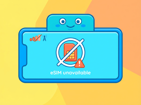 China eSIM Unavailable