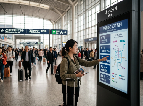 中国の駅選び Step 4:着駅から目的地までのアクセスを比較する