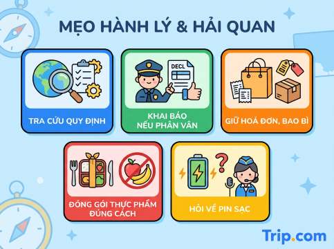 Mẹo nhập cảnh Hàn Quốc