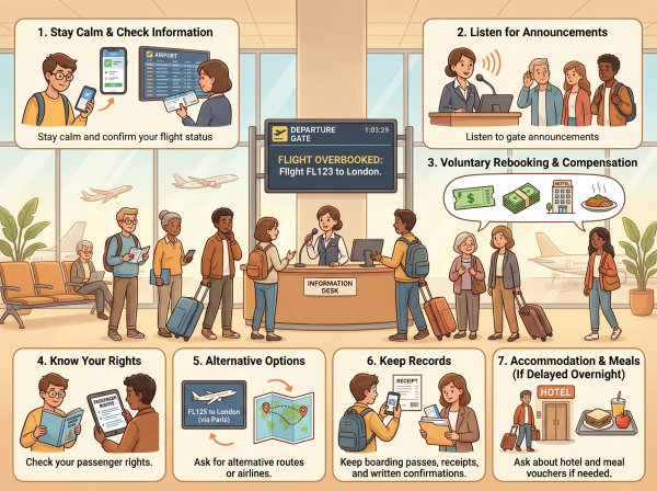 What to Do If Your Flight Is Overbooked