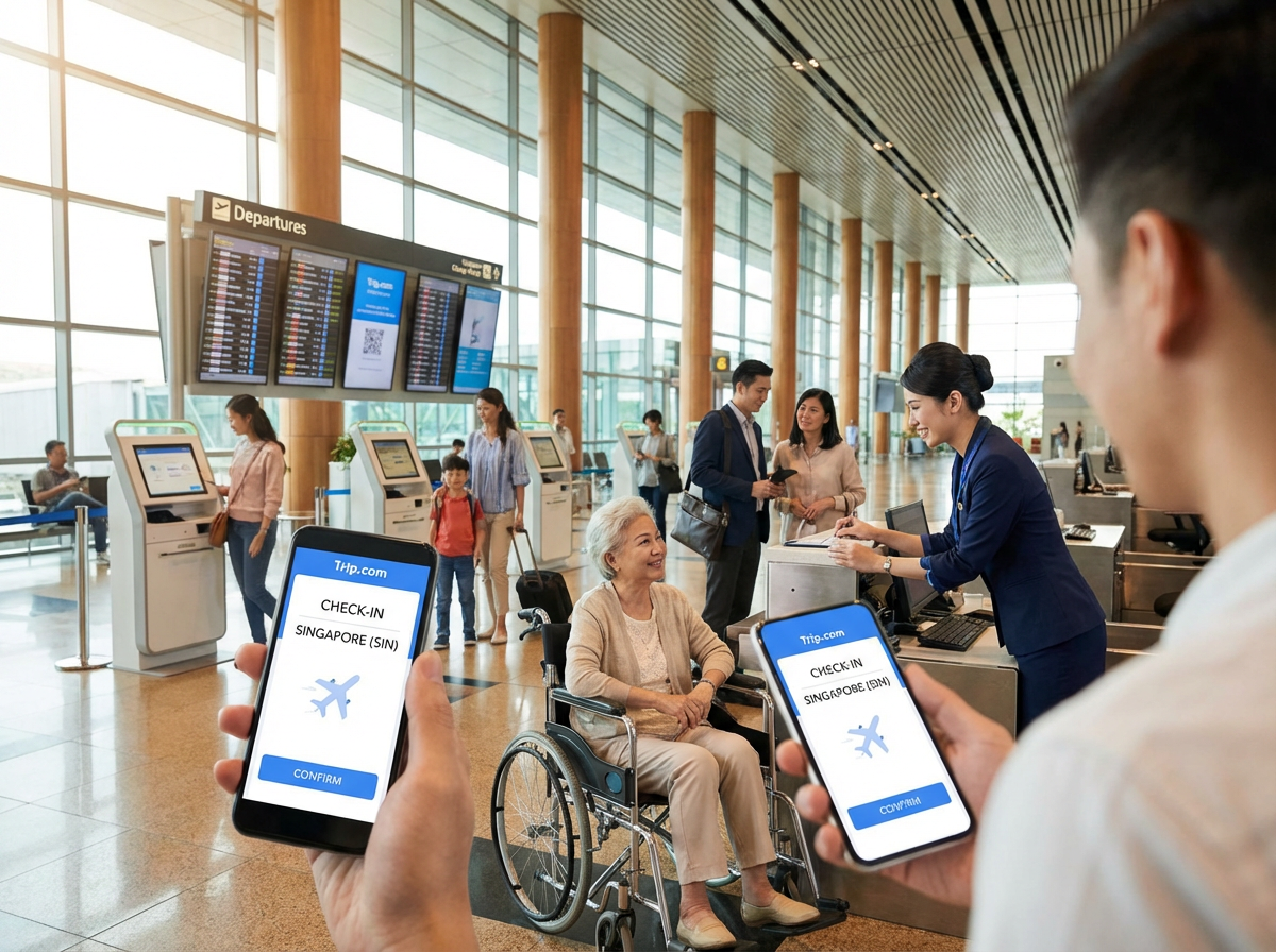 Trip.com check-in platform