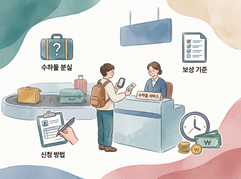 수하물 분실 보상과 신청 방법