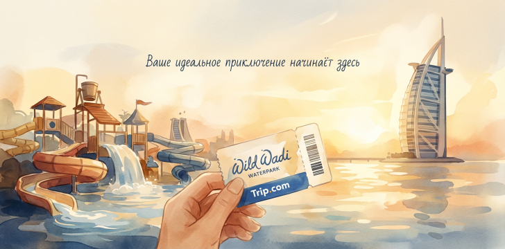Билет в Wild Wadi.