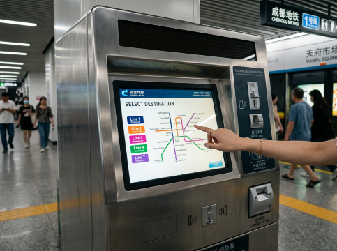 Chengdu Metro Ticket Machine