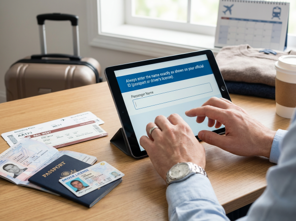 How to Enter a Passenger Name?