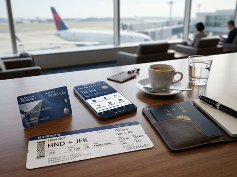 デルタ航空スカイマイルのメリット