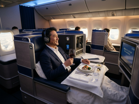 ユナイテッド航空のビジネスクラスがおすすめの人