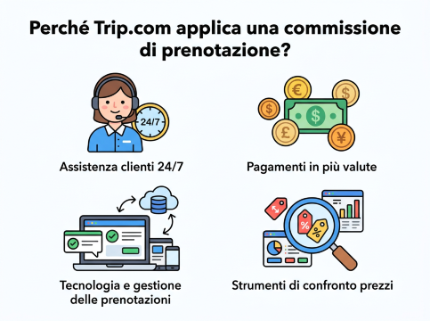 Spiegazione commissioni Trip.com