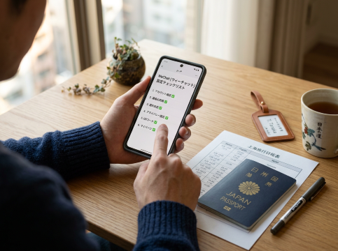 WeChatを出発前に設定する時のチェックリスト
