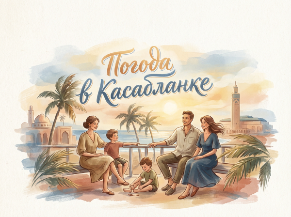 Семья в Касабланке