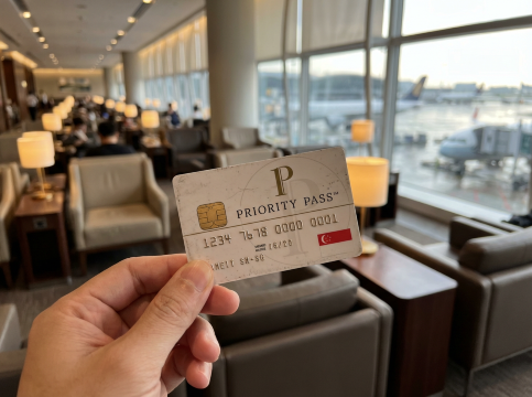 Priority Pass-Lounge.