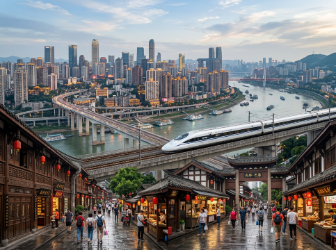 Kereta Chengdu-Chongqing