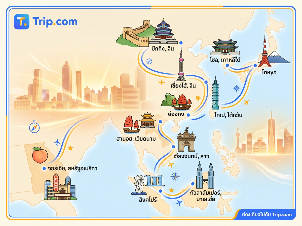 10 ประเทศยอดฮิตและน่าเที่ยวประจำปี 2025