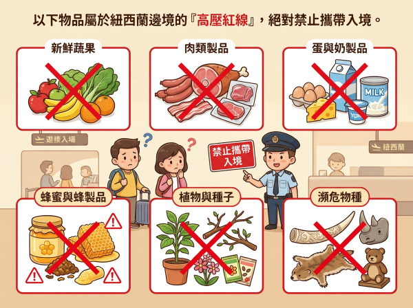 紐西蘭高風險禁品