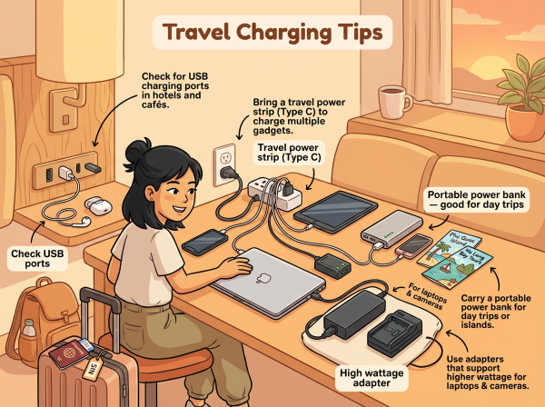 Travel Charging Tips