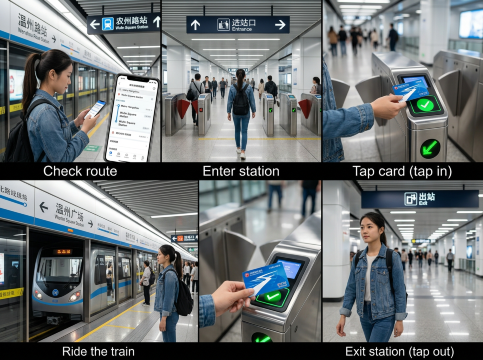 Cara Naik Metro Hangzhou