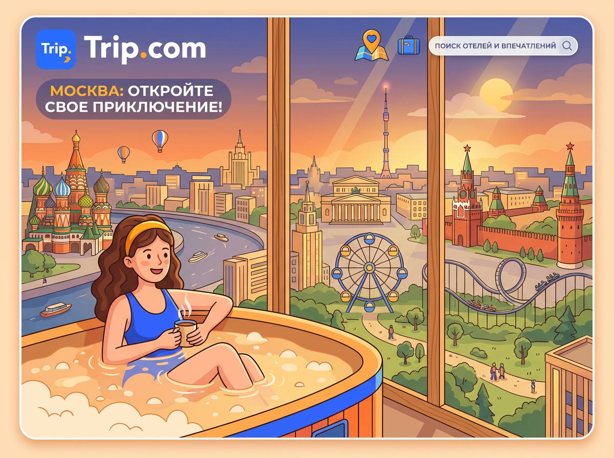 Отели с джакузи в номере в Москве