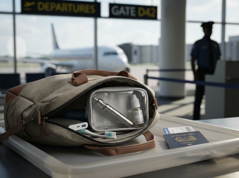 E-Cigarettes at Airport Security