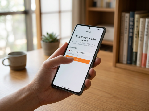 日本の電話番号だけでWeChatに登録できますか?