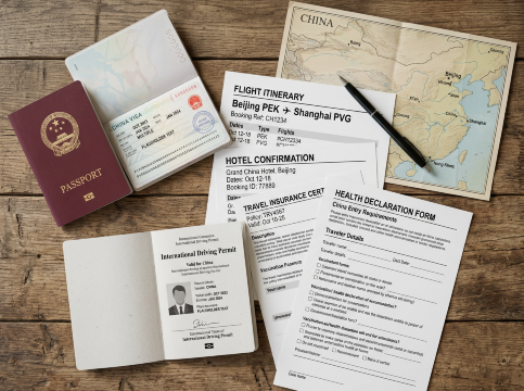 What to Pack for China: Travel Documents