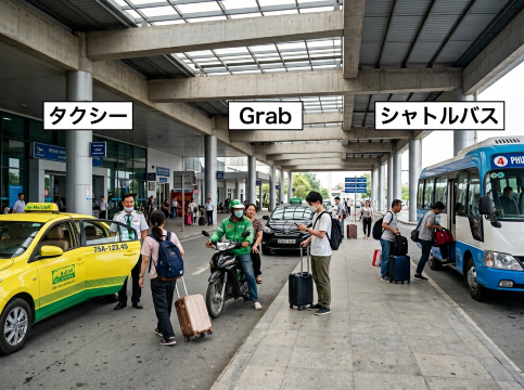 【比較表あり】空港からフエ市内への移動方法
