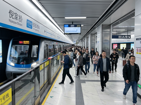 Chengdu Metro Station