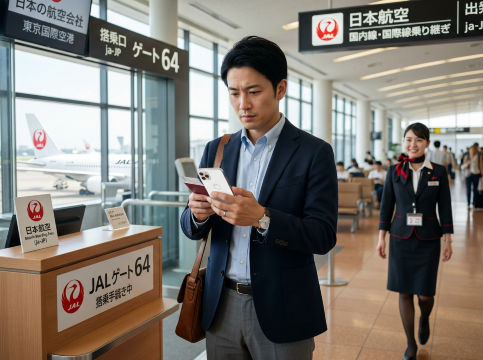 JALモバイル搭乗券が表示されないときの対処法