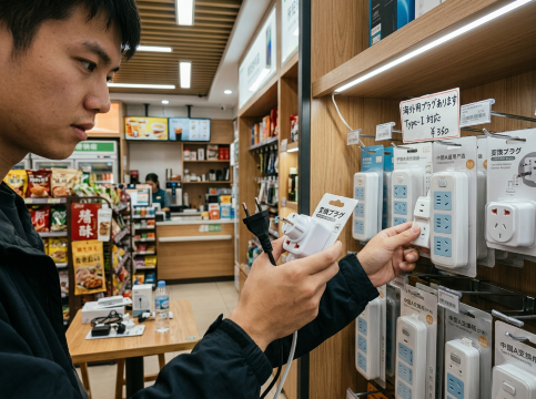 中国で変換プラグを忘れた時の対処法