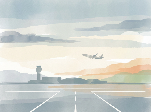 仙台空港のイラスト