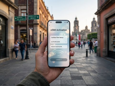Mexico eSIM activation.