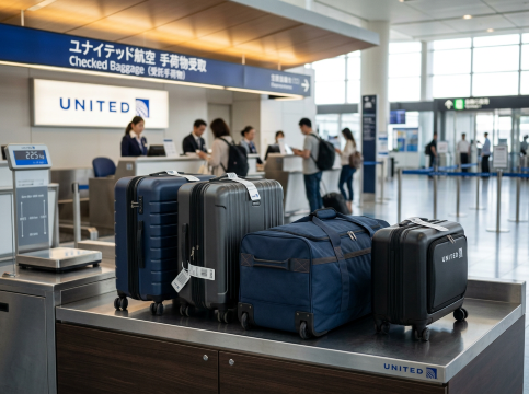 ユナイテッド航空の受託手荷物ルール