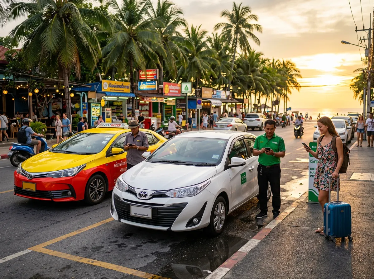 Phuket taxi pick-up