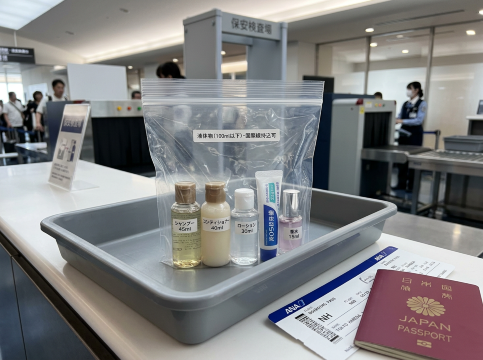 ANA国際線の液体持ち込みルール