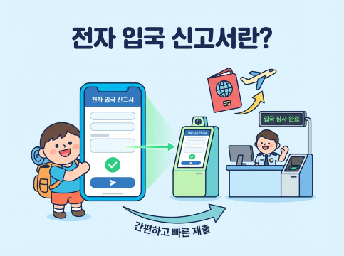 전자 입국 신고서