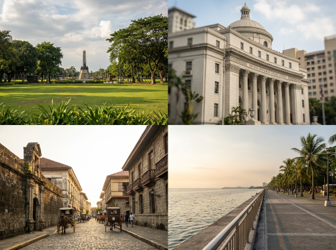 Manila Landmarks Collage