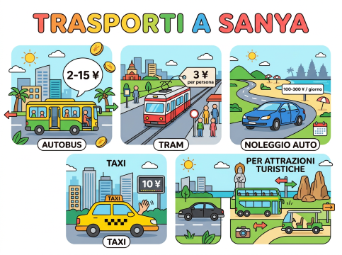 Trasporti a Sanya