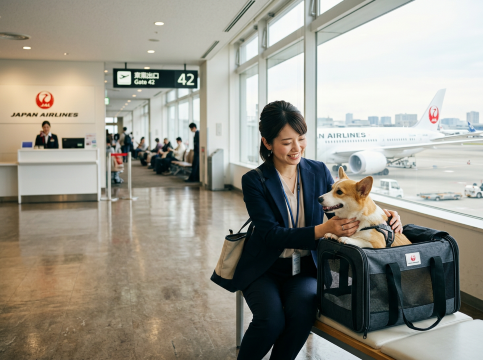 JALのルールを確認してペットとの空の旅を楽しもう