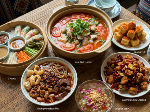 Guiyang Cuisine Display