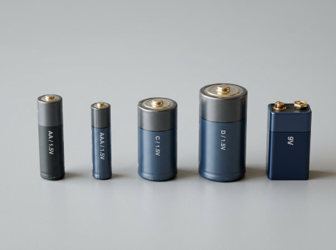 Batteries on Plane: Type AA, AAA, C, D, 9V